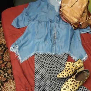 Oversize Denim Shirt